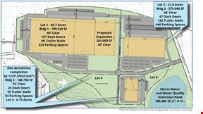 +/- 100 acres of industrial land | 1301 Wynooski Road