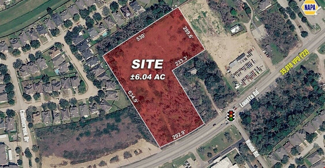 Louetta 6.04 Acres