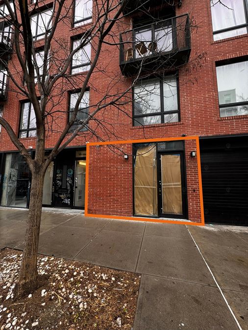 1,000 SF | 152 Manhattan Avenue | Modern Retail Space for Lease