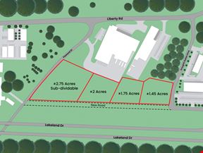 Land - 1 - 9 Acres Available on Lakeland Drive - Flowood, MS