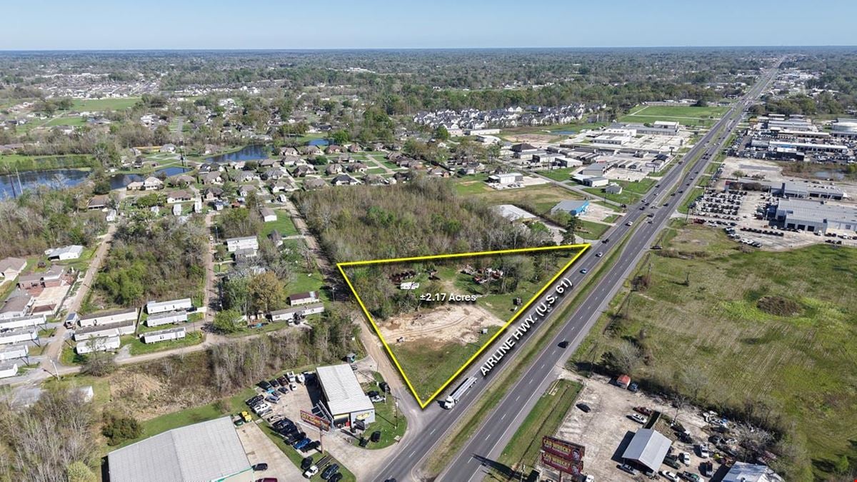 ±2.17 Acres  - 686' Airline Hwy. Frontage