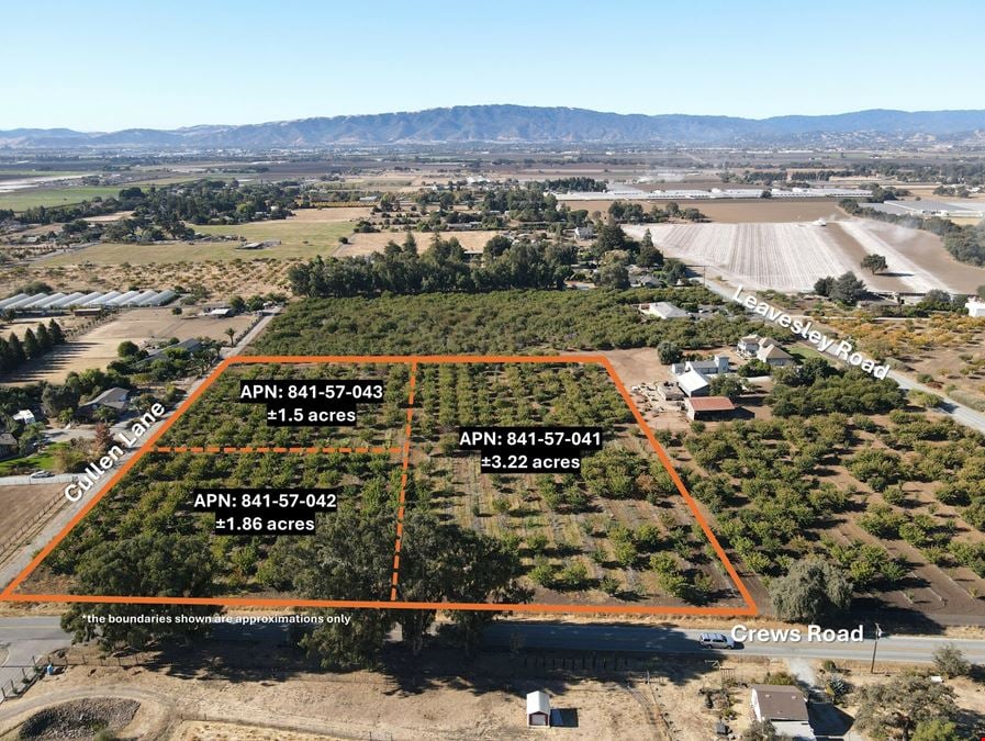 ±6.58 Acres of Agricultural land