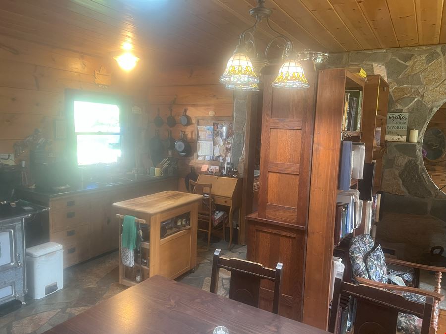 Logs, Cabins & Land