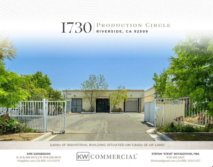 1730 Production Circle, Jurupa Valley, CA 92509