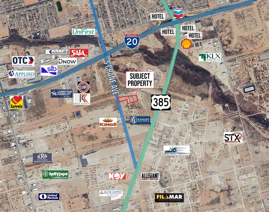 1.4 Acre Industrial Outdoor Storage Yard