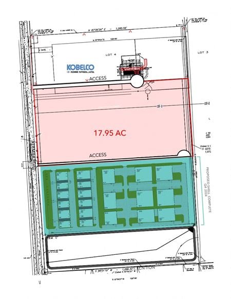 Preview of VacantLand space for Rent at 0 Kermier Road