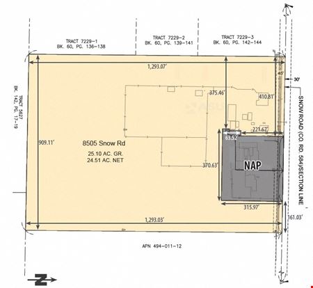 Preview of Land space for Sale at 8505 Snow Road