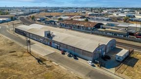 High Exposure Heavy Industrial Building in Fresno, CA