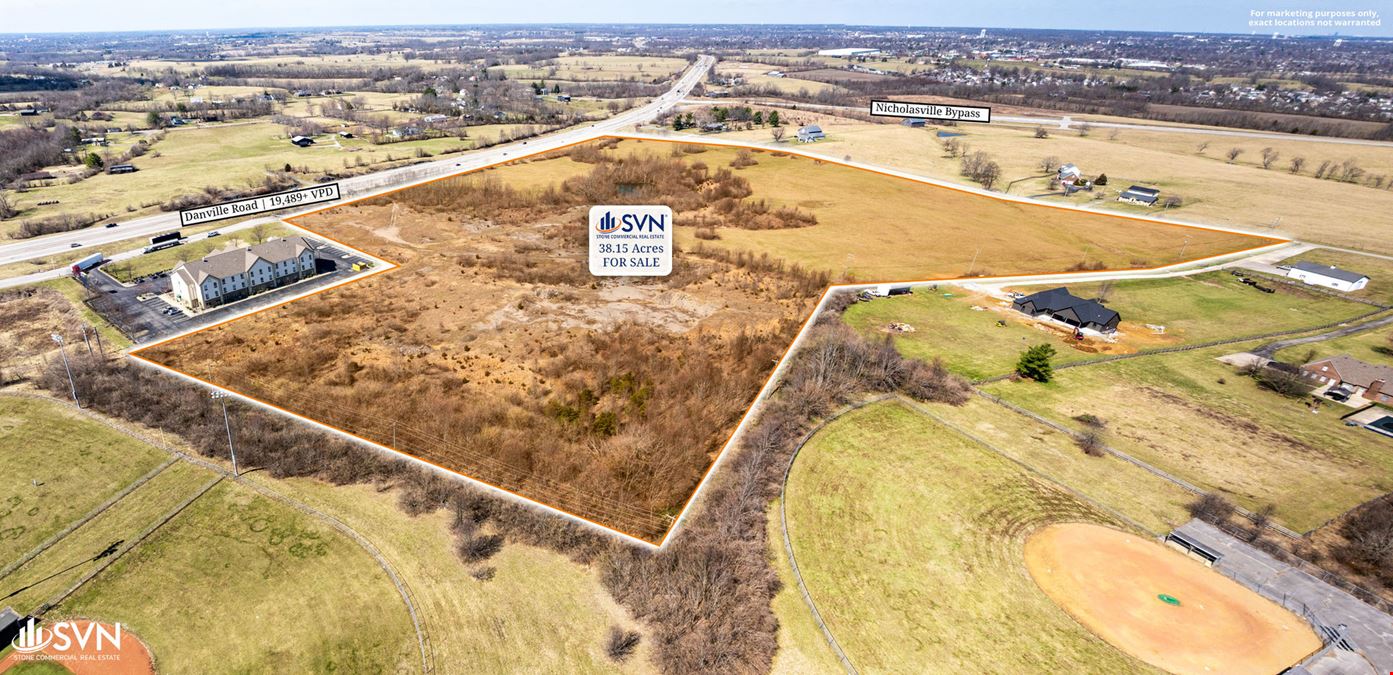 US-27 (Danville Road) & Hoover Pike — Nicholasville, Ky Development Land