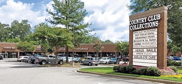 Country Club Collections Space for Lease