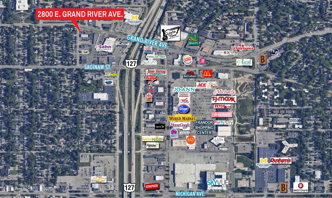 2800 E Grand River Ave