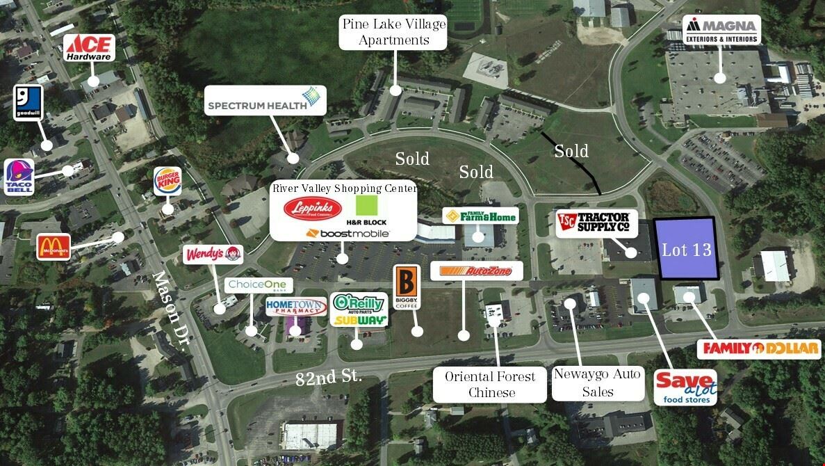 Vacant Land for Sale in Newaygo MI