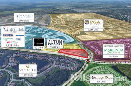 Preview of commercial space at  Crosstown Parkway