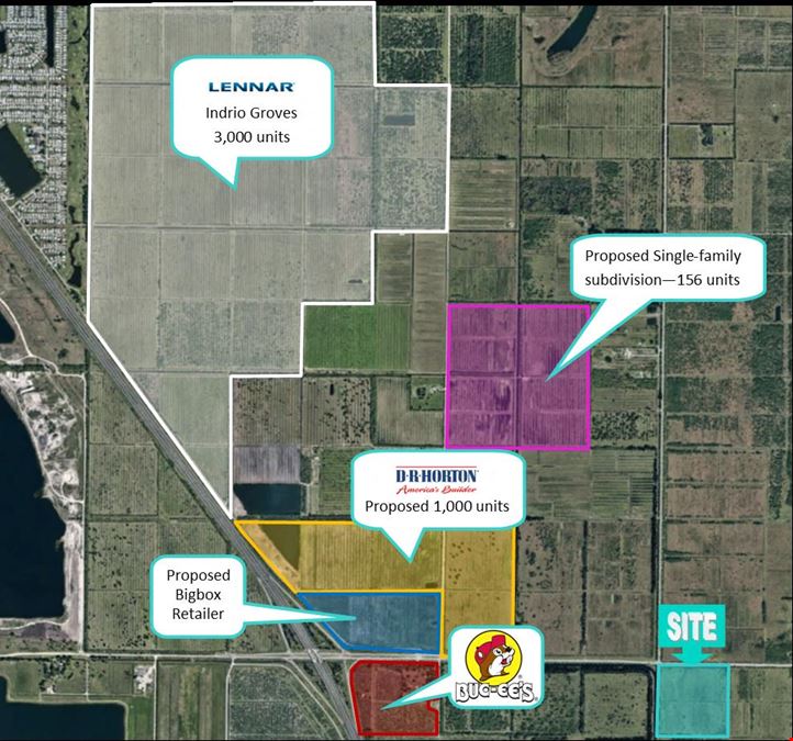 36+/- Acres Available | Fort Pierce, FL