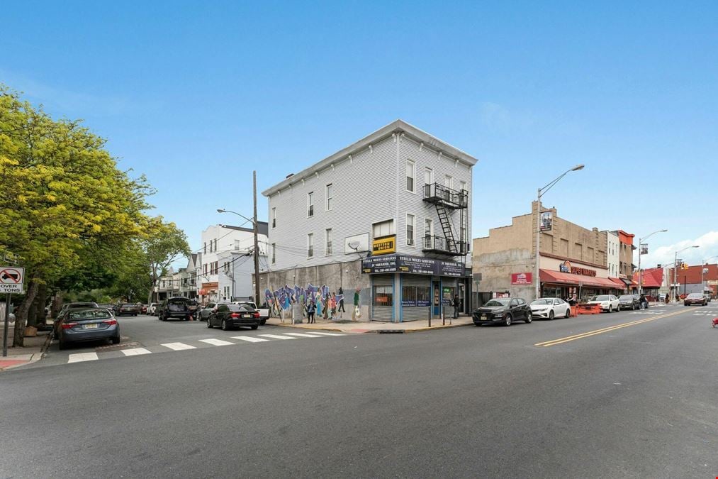 Mixed-use building in Jersey City