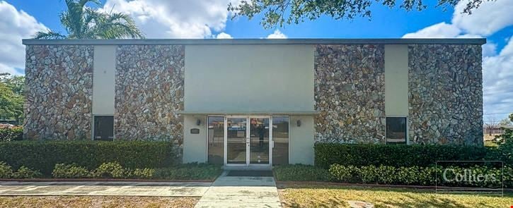 Secure West Palm Beach Office Space with Ample Work Truck Parking
