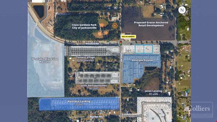 Pritchard Rd Retail Parcels at Jones Rd
