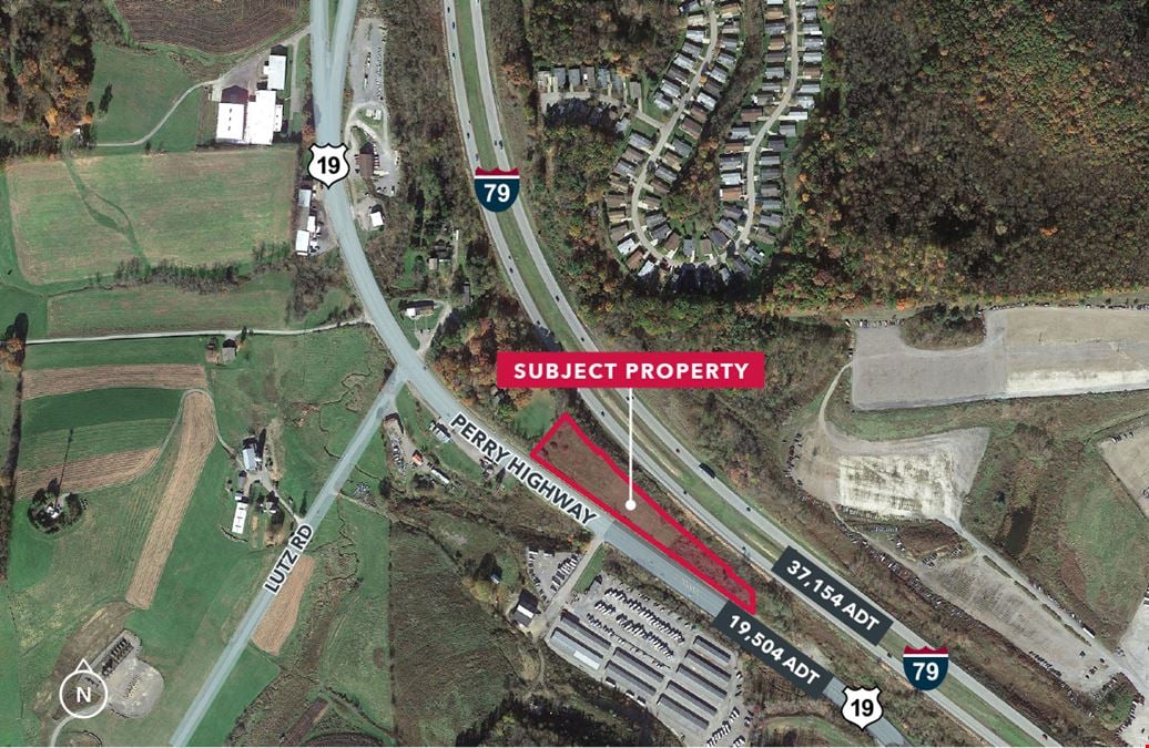 2.43 Acres - Route 19 Zelienople