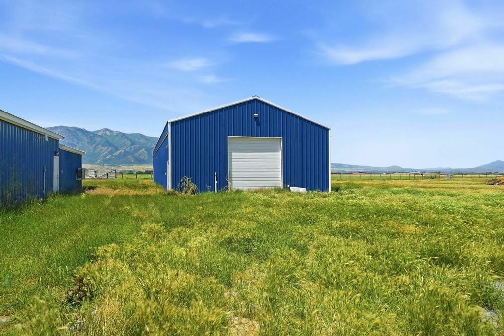 New 11,000 SF Industrial Building Under Construction | 10 Acres with Existing Improvements