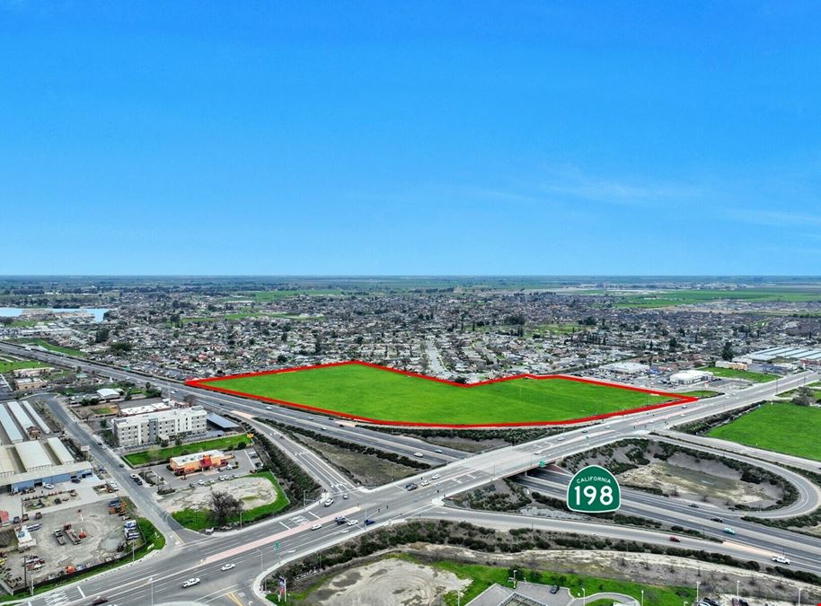 Commercial Retail Parcel Available Off HWY-198 in Hanford, CA