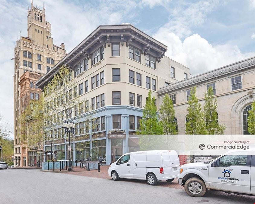 Pack Square - Legal, Westall & Jackson Buildings