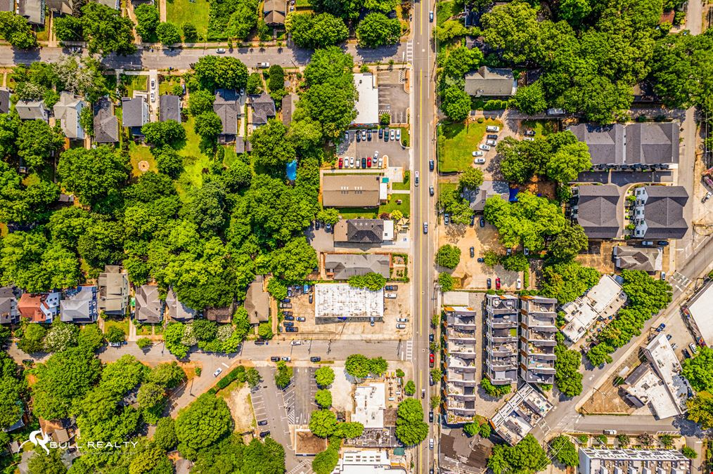 NNN Retail Investment | East Atlanta Village | 5.6% Cap Rate | The Victorian Atlanta - Plants + Coffee