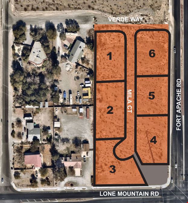 3.9 acres on Fort Apache and Lone Mountain