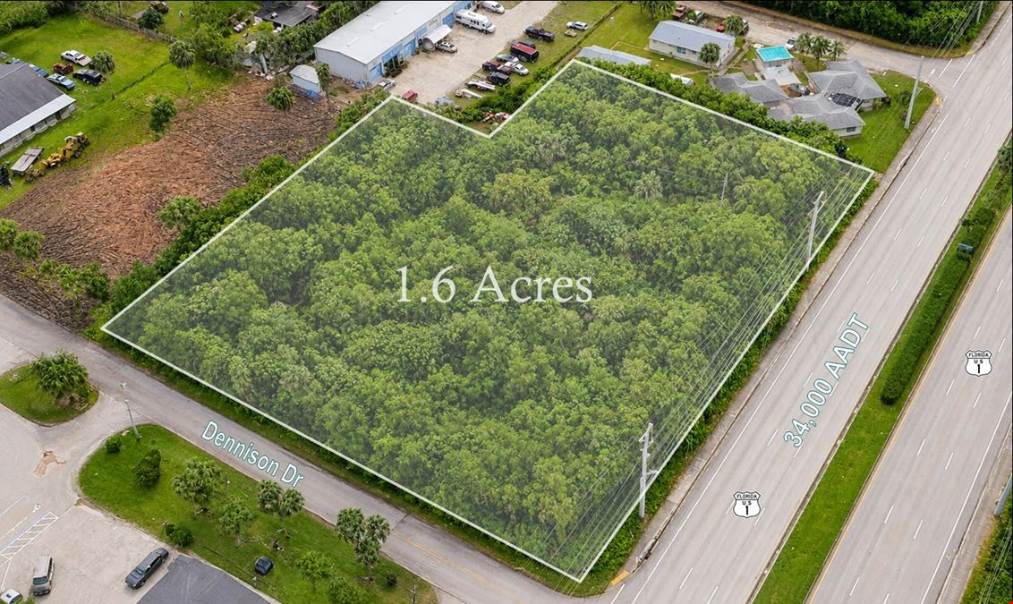 1.6+/- Acres Vacant Commercial Land