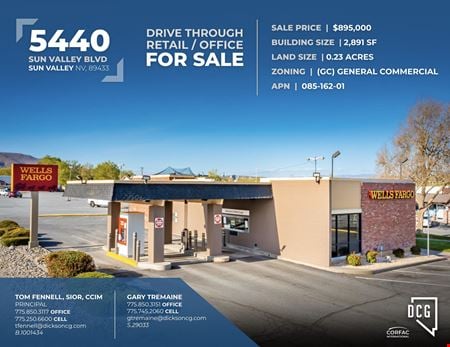 Preview of Retail space for Sale at 5440 Sun Valley Blvd