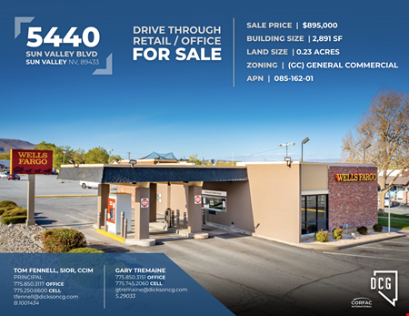 Preview of Retail space for Sale at 5440 Sun Valley Blvd