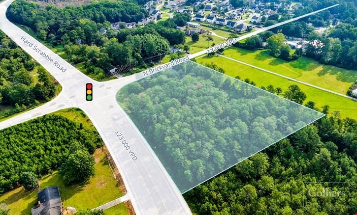 ±3.71-Acre Commercial Site at Signalized Intersection on Hard Scrabble Road | Columbia, SC