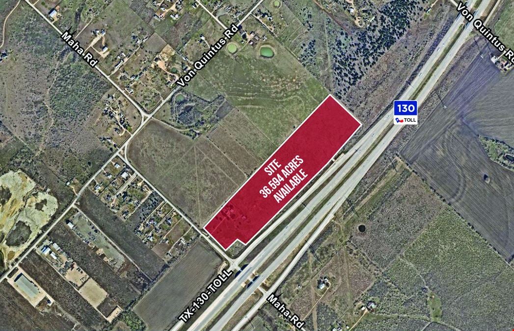 TX-130 & Maha Loop Rd - 36.594 ACRES