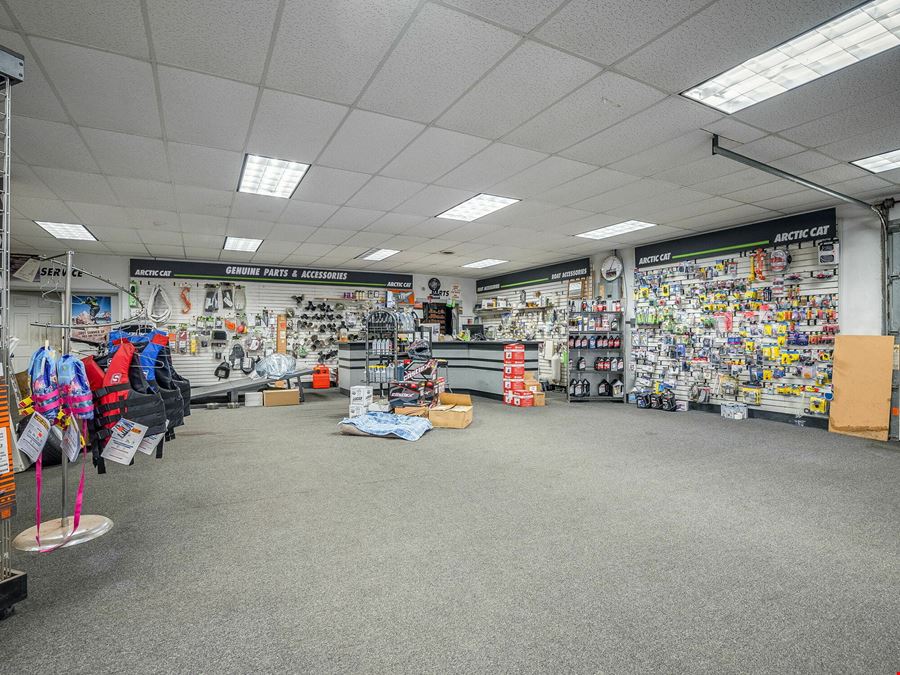 Turn key boat and ATV repair shop is ready for new ownership!