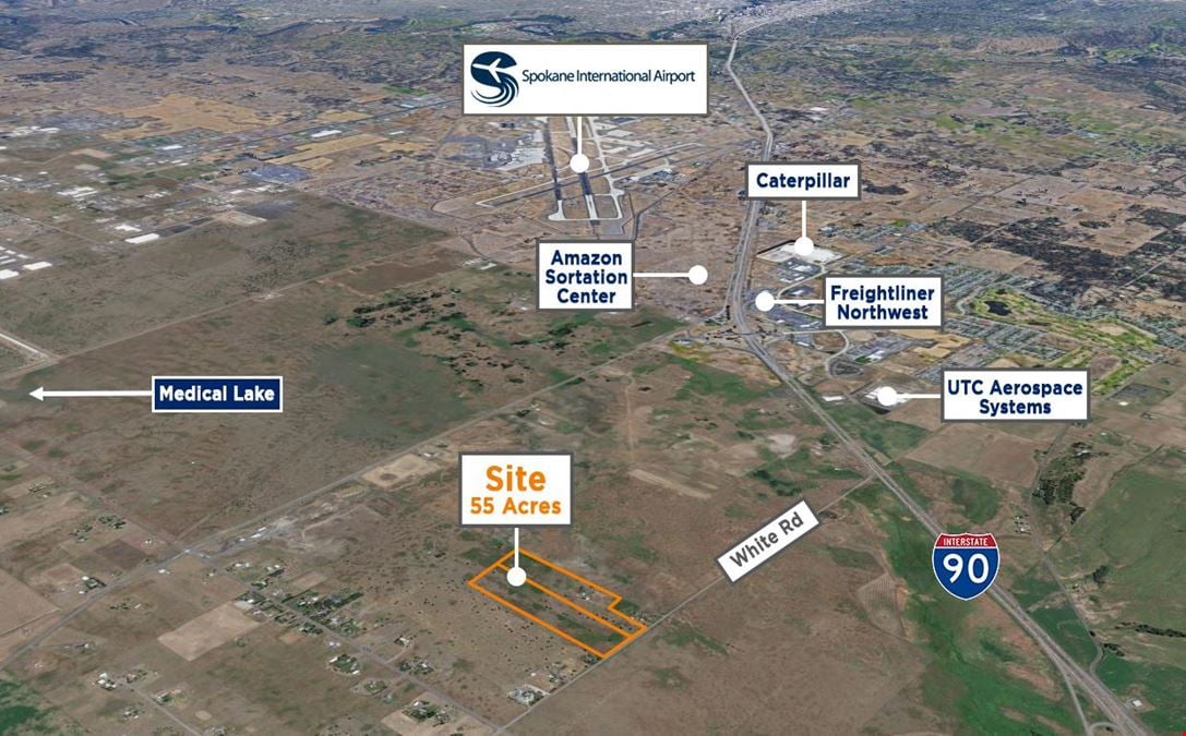 55 Acre White Rd Development Land