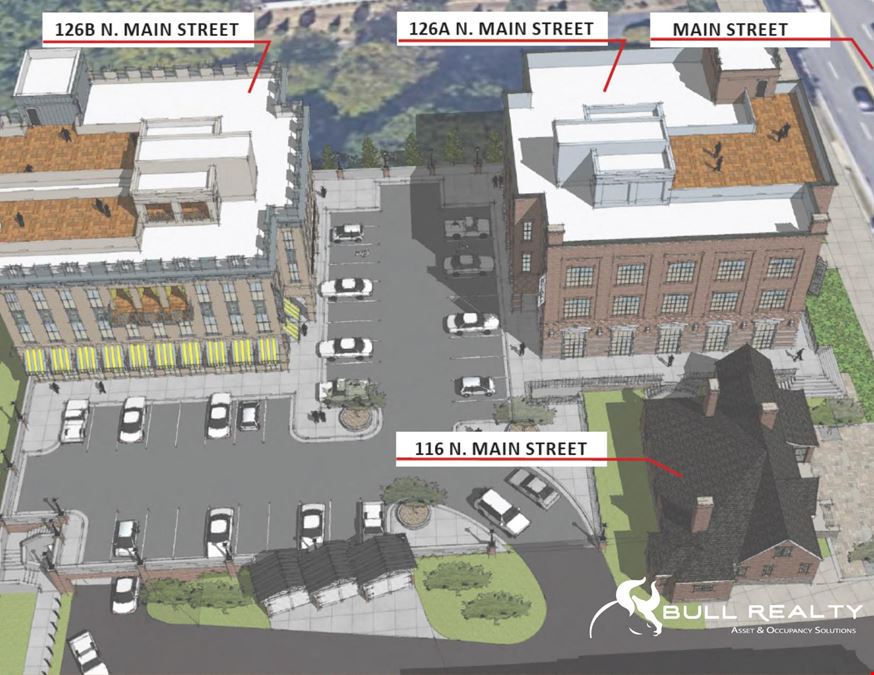 Downtown Alpharetta Office & Retail Space | Preleasing | ±4,000-32,000 SF