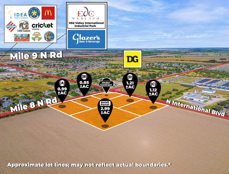 Adam’s Landing | Retail Pad Sites for Sale | ±0.85–±2.99 AC