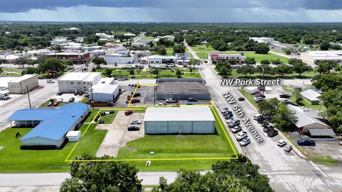 Downtown Okeechobee Retail Space & Industrial Warehouse