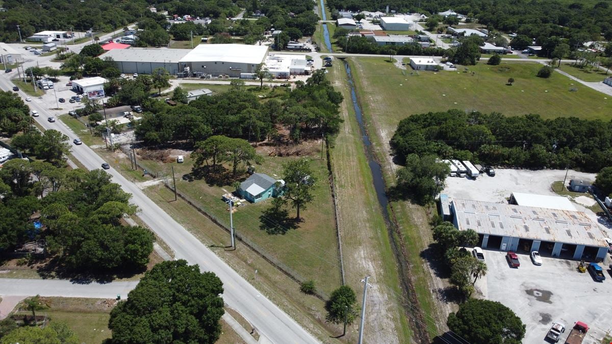 2.06 +/- Acre Industrial Land with Office