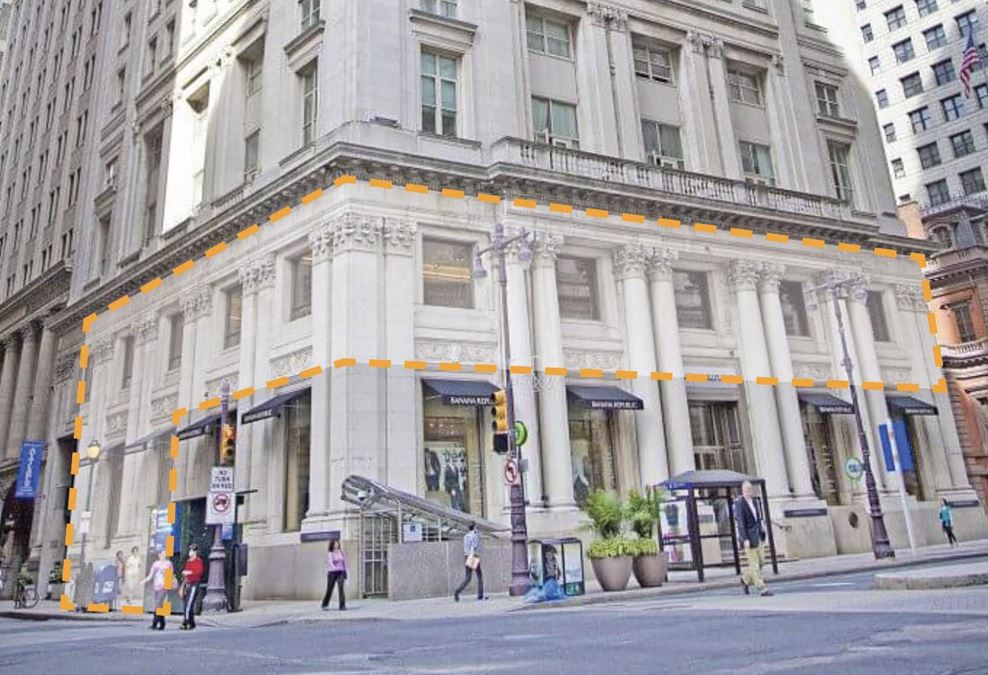 5,522 - 17,735 SF | 1401 Walnut St | Premier Corner Retail/Office Space in Center City