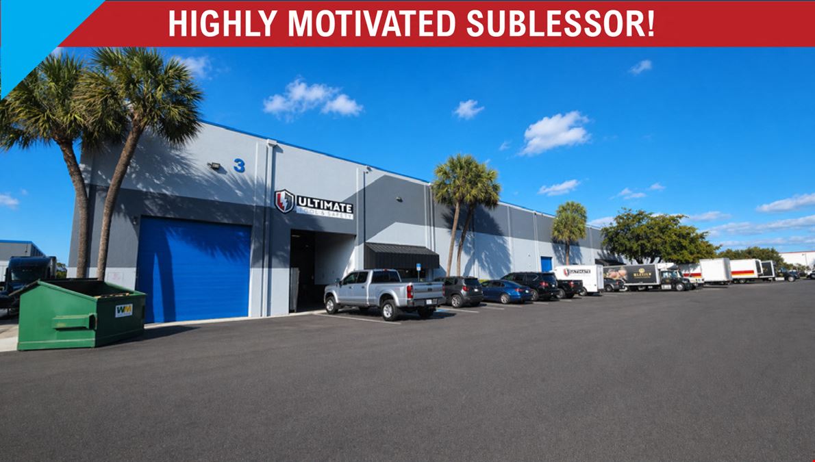 Highly Motivated Sublessor | 1919 NW 19TH STREET, SUITE 301-302