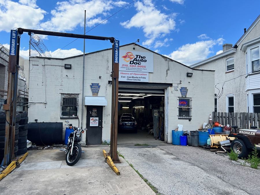 4,023 SF Lot | 504 Monastery Ave | Turn-key Auto Repair Shop For Sale