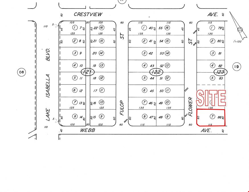 ±0.24 Acres of Level Land in Lake Isabella