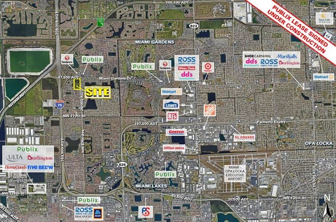 Preview of Retail space for Rent at SWC Miami Gardens Dr & 87th Ave