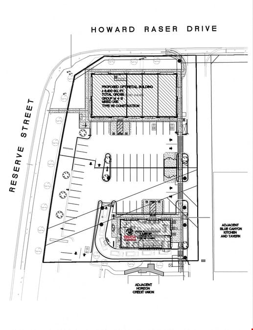 N. Reserve Retail Ground Lease or Build To Suit