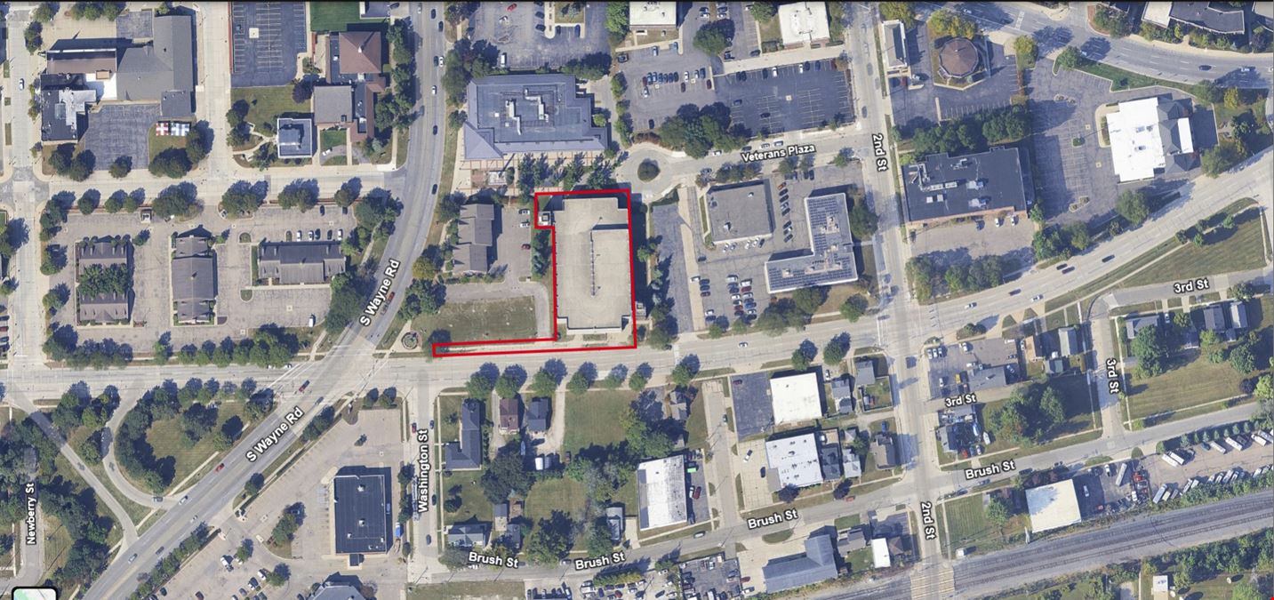 Premium Parcel in Heart of Downtown Wayne | 35000 E Michigan Ave, Wayne, MI