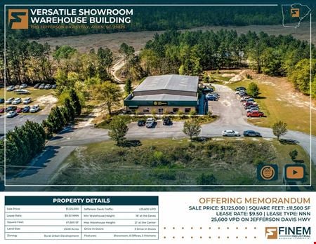 Preview of commercial space at 1982 Jefferson Davis Hwy