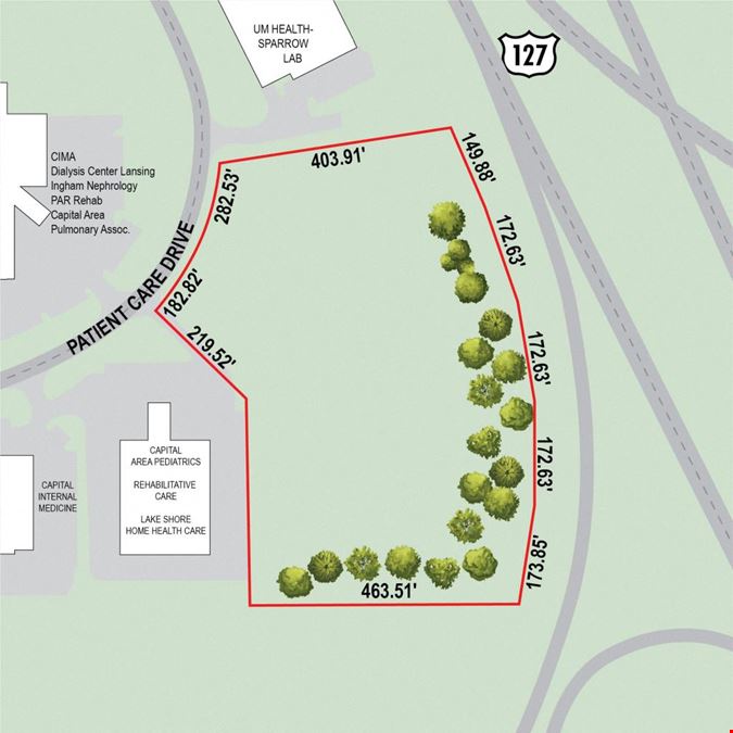9.23 Acres Patient Care Drive - Genesis Health Park