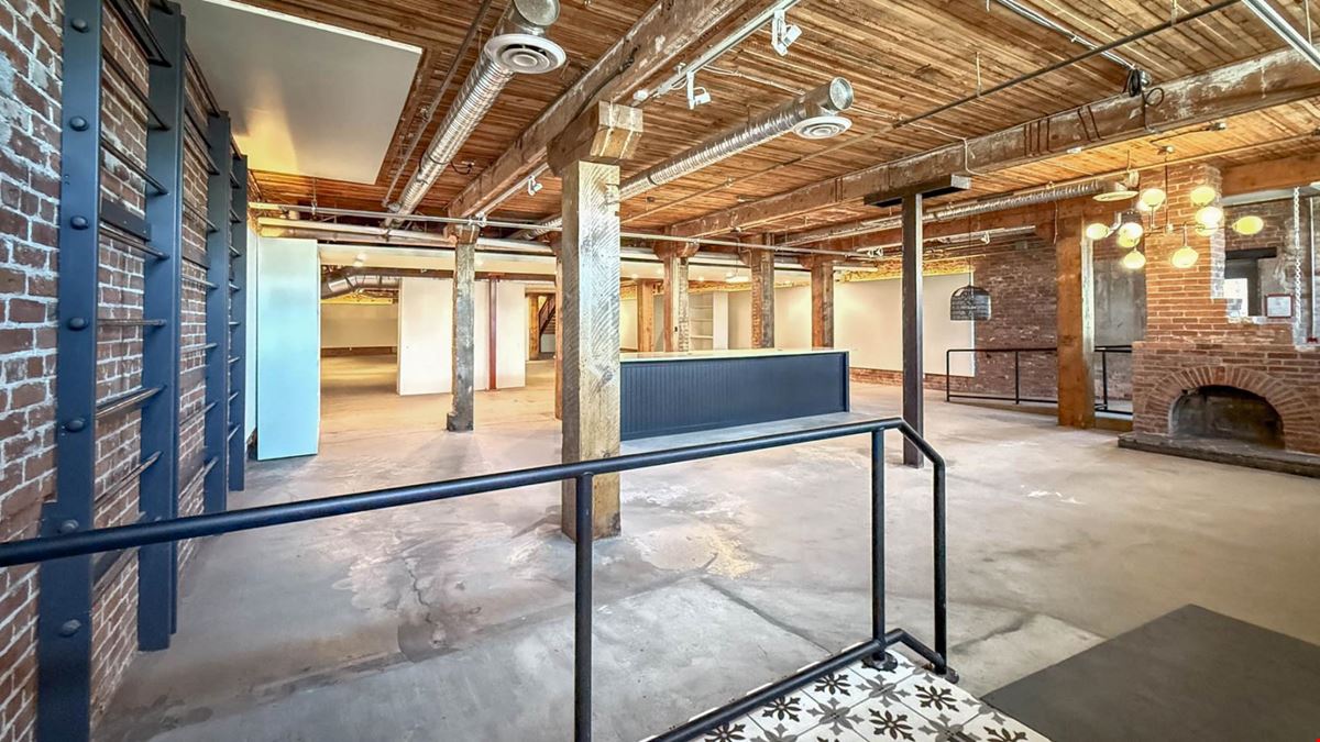 High profile commercial space available in the Old Cannery Building.