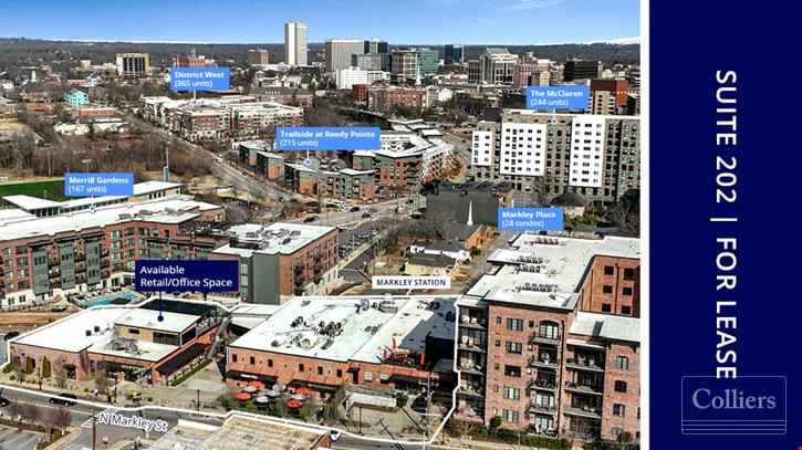 ±5,691-SF Mixed-use Suite for Lease in the Heart of Downtown Greenville | Markley Station