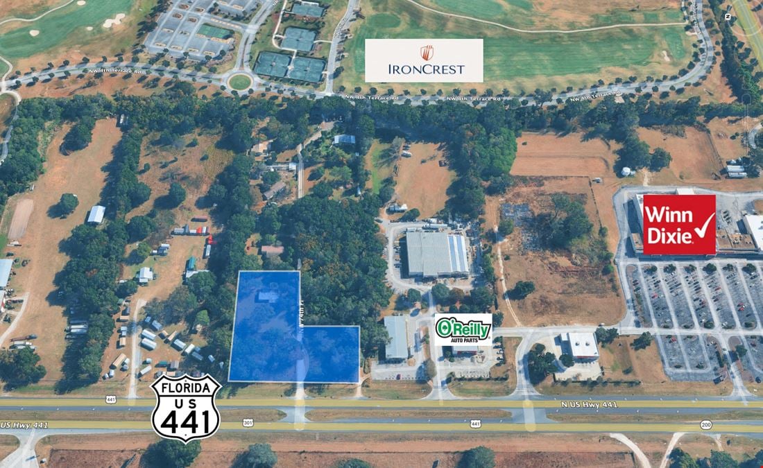 2.37 Acres For Lease: B4 with 441 Frontage